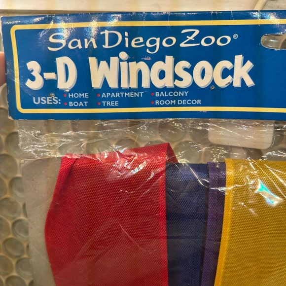 Vintage 1997 San Diego Zoo Panda Bear 3-D Wind Sock - Picture 4 of 6